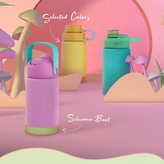🍼✨ Παιδικό Θερμός με Λαβή & Χαριτωμένο Design! ✨🍼