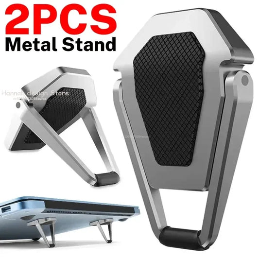 💻✨ Mini Invisible Laptop Stand – Εργονομική & Υπερφορητή Βάση Αλουμινίου 🎯