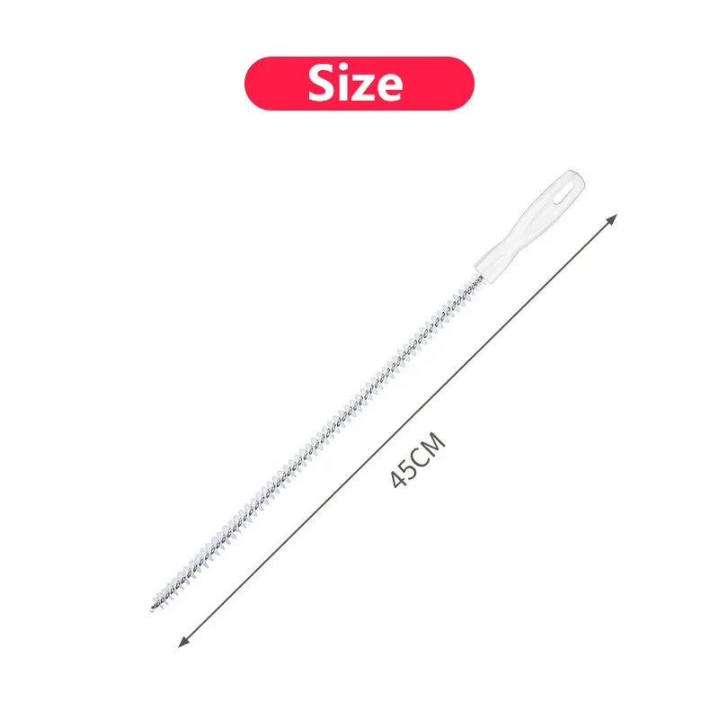 🧹 Βούρτσα Καθαρισμού Αποχέτευσης – Ευλύγιστη για Νεροχύτη, Μπάνιο & Σωληνώσεις 🚿✨