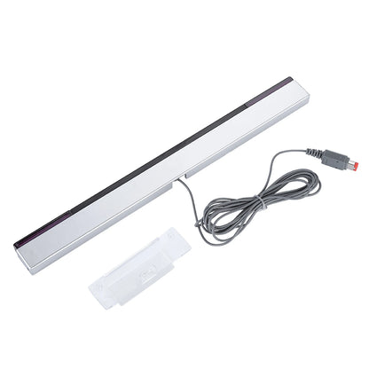 🎮 Infrared IR Sensor Bar για Nintendo Wii / Wii U | Ενσύρματος Δέκτης με Βάση Στήριξης | Ακρίβεια Σήματος & Εύκολη Εγκατάσταση