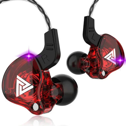 🎧 New Sport Headset with Microphone – QKZ AK6 In-Ear Wired Earphones