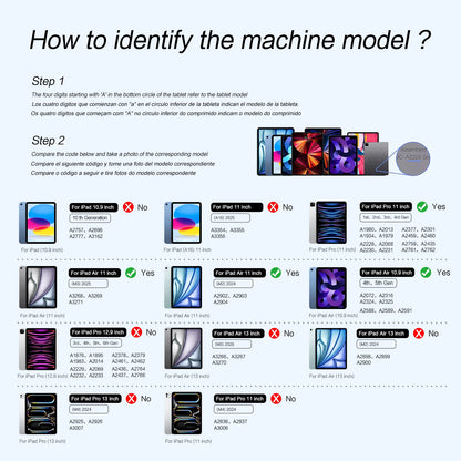 💻✨ HUWEI Magic Keyboard Case – Με Backlight & TouchPad για iPad Air & iPad Pro 11" 📱