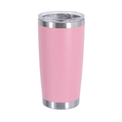 🚗 20oz/590ml Θερμός Κούπα Καφέ & Τσαγιού | Thermo Travel Mug Διπλού Ανοξείδωτου Τοίχου – Hot & Cold Cup