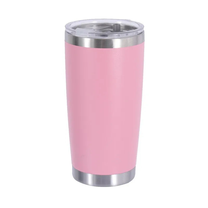 🚗 20oz/590ml Θερμός Κούπα Καφέ & Τσαγιού | Thermo Travel Mug Διπλού Ανοξείδωτου Τοίχου – Hot & Cold Cup