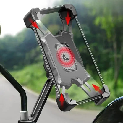 🚴‍♂️📱 Motorcycle & Bike Phone Mount – 360° Περιστρεφόμενη Βάση Κινητού για Ποδήλατο & Μοτοσυκλέτα 🛵