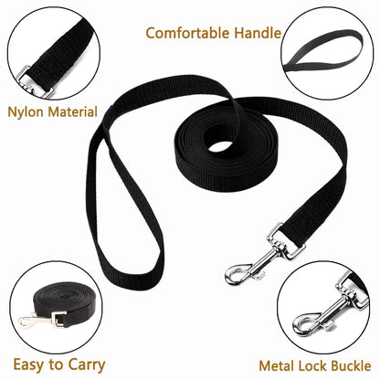 🐕‍🦺💪 Long Strong Nylon Dog Leash – 10m / 15m / 20m Εκπαίδευση & Βόλτες Χωρίς Όρια 🐾🏞️ Ιδανικό για εκπαίδευση, ελευθερία κινήσεων & ασφαλείς εξορμήσεις!