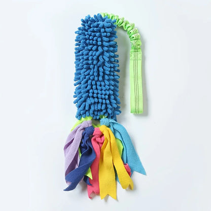 Dog Training Rope Toy 🐶🪢 | Plush + Rope Ball 🎾 | Bite-Resistant & Anti-Tear 💪 | Teeth Cleaning & Puzzle Play 🧠