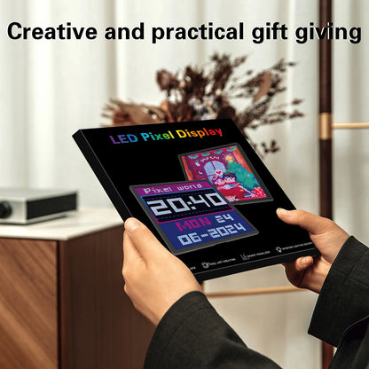 LED Pixel Display 64×64 RGB – Programmable Pixel Art Οθόνη με Bluetooth App