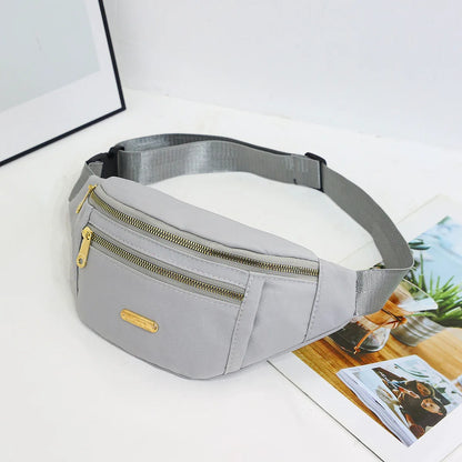 🎒💦 Fanny Pack – Αδιάβροχη Τσάντα Μέσης με Ρυθμιζόμενο Ιμάντα για Γυναίκες 👟✈️