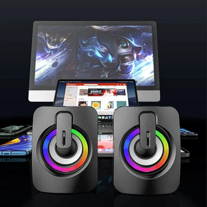 🔊 Mini Bluetooth & USB Ηχείο για PC, Laptop & Desktop – Το μικρό ηχείο με μεγάλη δύναμη ήχου!