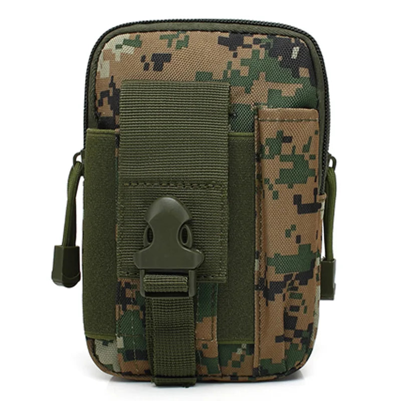 🎒📱 Ανδρική Τσαντάκι Ζώνης – Αδιάβροχο Nylon Molle Pouch με Θήκη Κινητού & Πολυχρηστική Σχεδίαση 🛠️🌲
