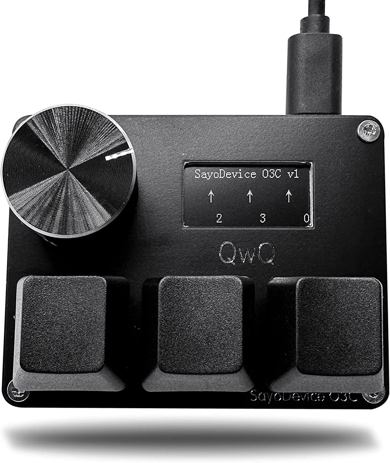 ⌨ O3C SayoDevice OSU Rapid Trigger Keyboard Hall Effect Magnetic Pink Switches • 8000Hz • Rapid Trigger • 0.05mm • Knob & IPS Screen • Copy/Paste Shortcuts