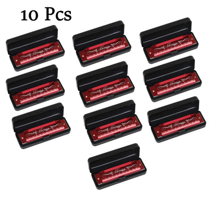 🎵🎶 Harmonica 10 Holes – 20 Notes 🚀 (Key of C – Με Θήκη)