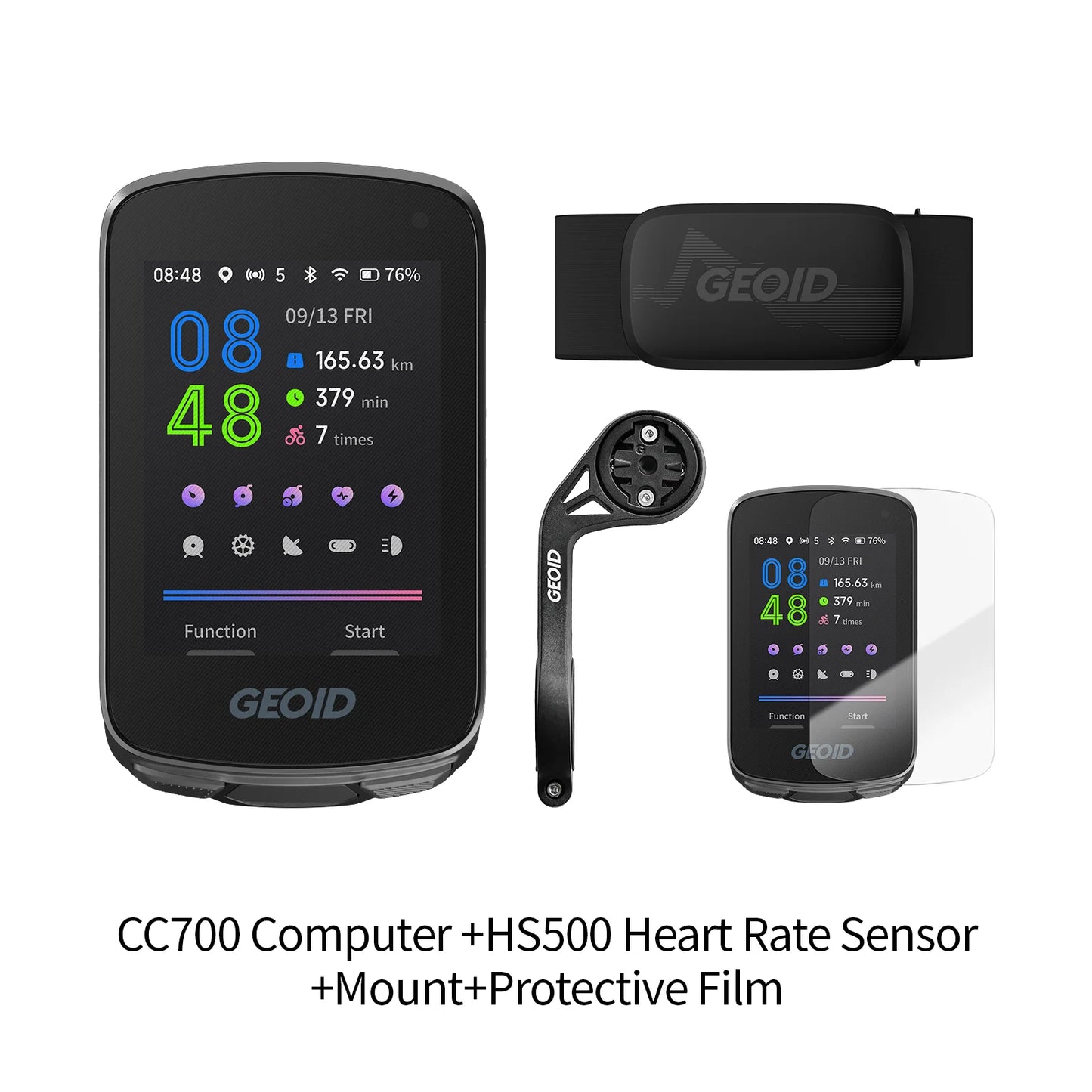 🚴📍 GEOID CC700 GPS Bike Computer – 2.8'' Color Screen με Route Navigation & WiFi