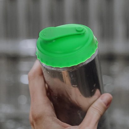 🍹🥤 Σετ 1/6 Καπάκια Σιλικόνης για Κουτάκια Αναψυκτικών & Μπύρας – Αντιδιαρροϊκά & Επαναχρησιμοποιούμενα 💖