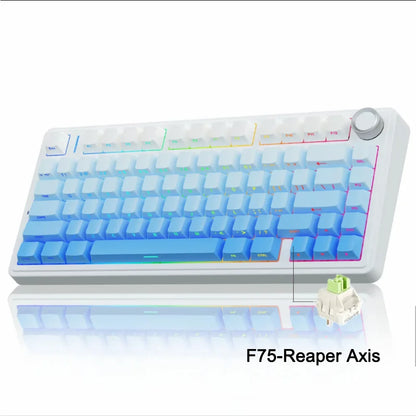 AULA F75 Gaming Mechanical Keyboard RGB – 75% Wireless Layout