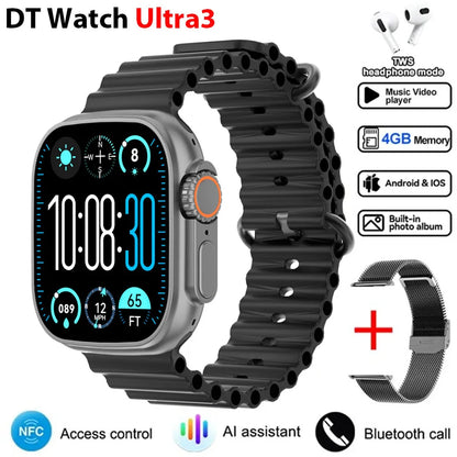 🚀 DT Ultra 3 Pro – Το απόλυτο Smartwatch με Google Maps & 32GB μνήμη! 🚀