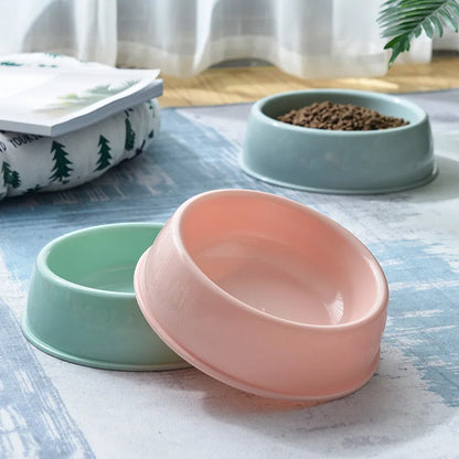 Eco Pet Bowl 🐶🐱 | Durable Plastic 🍃 | Wheat Straw Material 🌾 | Food & Water Feeder 🥣 | For Small/Medium Pets ✅