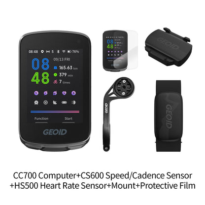 🚴📍 GEOID CC700 GPS Bike Computer – 2.8'' Color Screen με Route Navigation & WiFi
