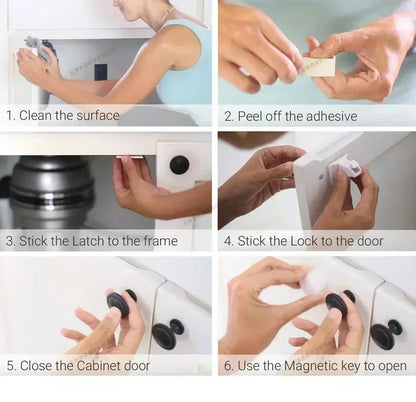 🔒👶 Child Safety Magnetic Lock – Απόλυτη Προστασία για Μωρά & Παιδιά 🎯