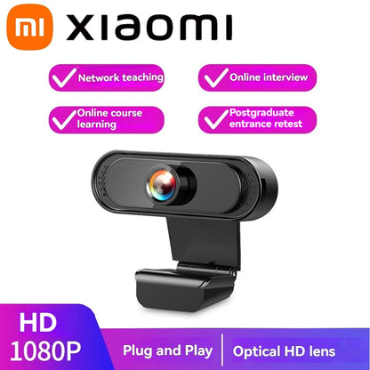 🎥✨ Xiaomi 1080P Full HD Webcam – Με Autofocus & Noise Cancelling Mic 🎤💻