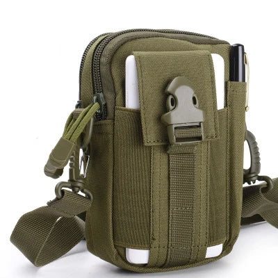🎒📱 Ανδρική Τσαντάκι Ζώνης – Αδιάβροχο Nylon Molle Pouch με Θήκη Κινητού & Πολυχρηστική Σχεδίαση 🛠️🌲