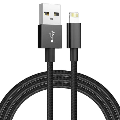 🔌 2.4A USB Καλώδιο Φόρτισης & Μεταφοράς Δεδομένων για iPhone / iPad Γρήγορη φόρτιση και αξιόπιστη μεταφορά αρχείων για όλες τις συσκευές σου Apple! ⚡🍏