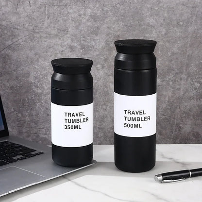 ☕🥤 Θερμός 500ml Ανοξείδωτο | Coffee Mug | Vacuum Flask | Travel Tumbler για Καφέ & Νερό