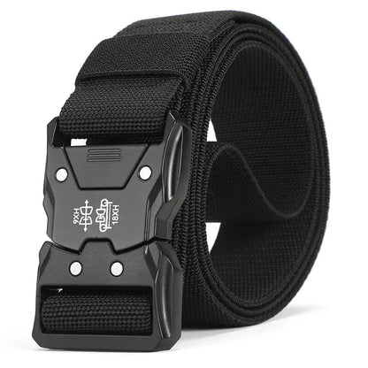 👖⚡ Tactical Ζώνη με Quick Release – Unisex Casual Outdoor Belt 🎯 Ελαστική Ζώνη Εκπαίδευσης & Καθημερινής Χρήσης