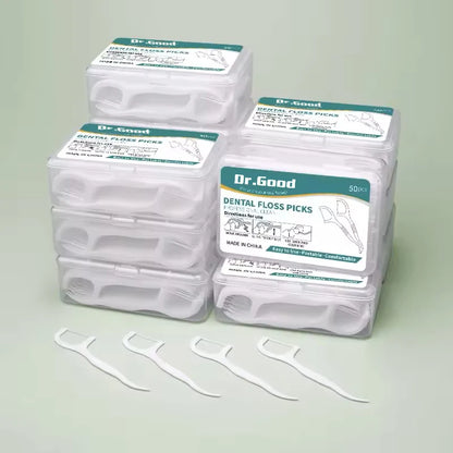 🦷 Dental Floss Sticks – 50/150/300/600/1000 Τεμάχια – Οδοντικό Νήμα Μίας Χρήσης για Στοματική Υγιεινή