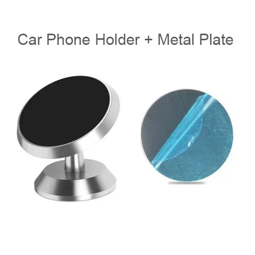 📱🧲 Μαγνητική Βάση Κινητού για Αυτοκίνητο – Universal Car Phone Holder (Περιστρεφόμενη ή Σταθερή) 🚗