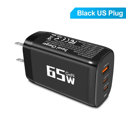 ⚡ 85W GaN USB Type-C Charger QC3.0 PPS PD – Για iPhone, MacBook, Samsung & Laptop