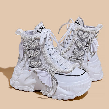 👟✨ Γυναικεία Sneakers με Παχύ Σόλα 8cm – Στυλ, άνεση & ύψος σε κάθε σου βήμα!