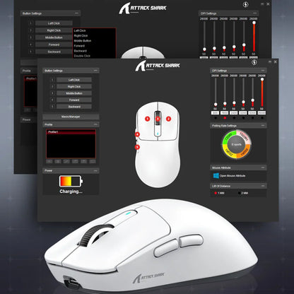 🎮 Attack Shark X3/X3Pro Gaming Mouse – Απόλυτη ακρίβεια & ταχύτητα σε κάθε κλικ!