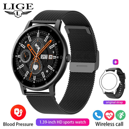 ⌚ LIGE Round Smartwatch – Κομψότητα & Δυνατότητες σε ένα ρολόι! ⌚