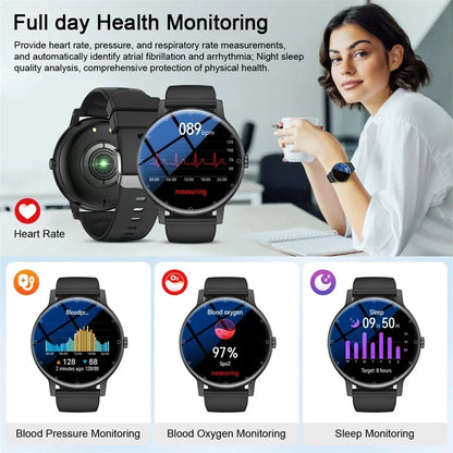 ⌚ LIGE Round Smartwatch – Κομψότητα & Δυνατότητες σε ένα ρολόι! ⌚