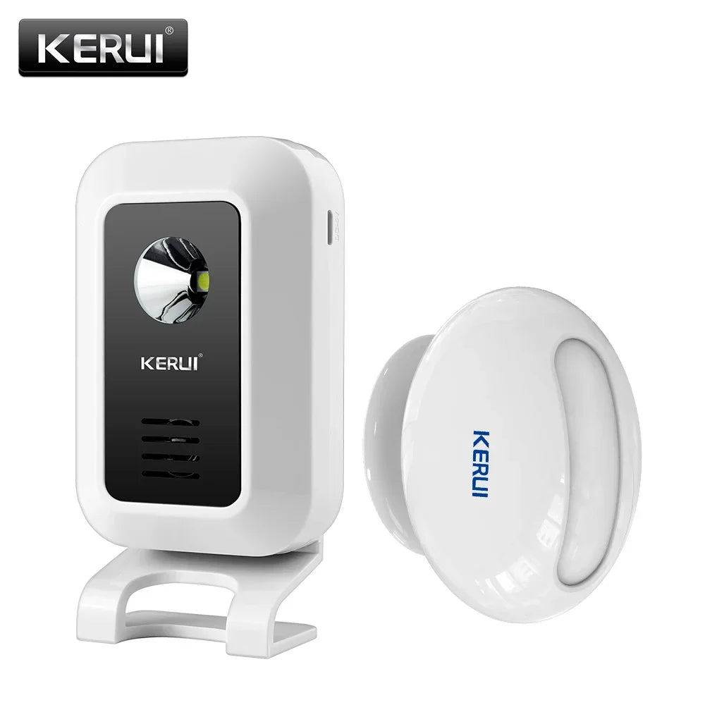 🚪🔔 KERUI M7 Ασύρματο Motion Sensor Doorbell & Alarm 🌙🌟 Κουδούνι Καλωσορίσματος, Συναγερμός & Φωτιστικό Νύχτας