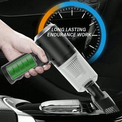 🌀🔋 3 σε 1 Σκούπα Χειρός – Vacuum Cleaner με Αναρρόφηση & Φύσημα 🌪️ USB Επαναφορτιζόμενη, Μικρή & Φορητή