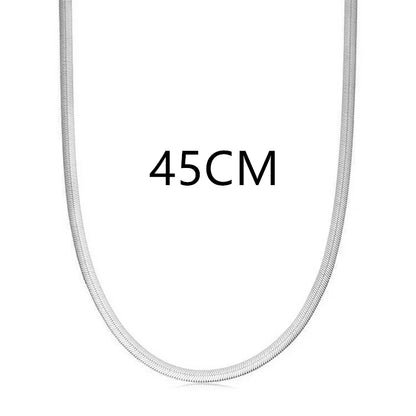 💎 Vintage Χρυσή Αλυσίδα Λαιμού – Stainless Steel Snake Chain Unisex Κολιέ για Party & Fashion Style ✨👩👨