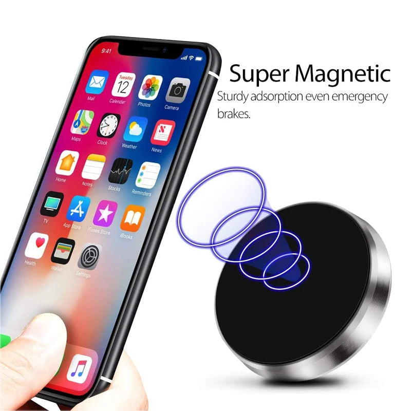 📱🧲 Magnetic Phone Car Holder – Universal Βάση Στήριξης για Αυτοκίνητο, Γραφείο & Σπίτι