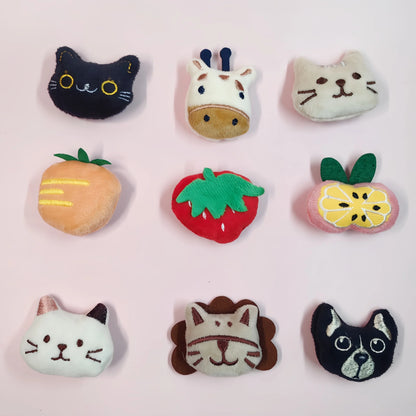 Catnip Toy Set 🐱🧸 | With Catmint 🌿 | Plush Chew Toys for Kittens 😻 | Scented & Teeth Grinding 🦷 | Fun & Relaxation ✅