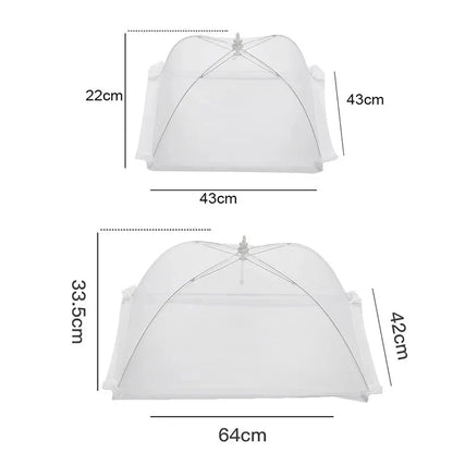 🥗🦟 Food Cover Mesh – Πτυσσόμενο Δίχτυ Κάλυψης Τροφίμων Πλενόμενο & Αντικουνουπικό ✨
