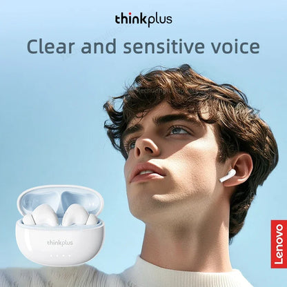 Lenovo LP5 Pro TWS Bluetooth 5.4 Earbuds with ANC, Touch Control & Microphone – Wireless Earbuds with Type-C Charging Case