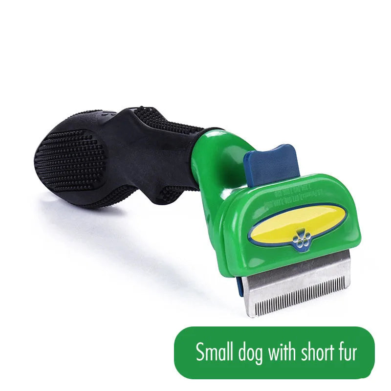 🐾 Βούρτσα Περιποίησης & Αφαίρεσης Τριχών – Cat & Dog Grooming Brush | Εργαλείο Καθαρισμού για Γάτες & Σκύλους