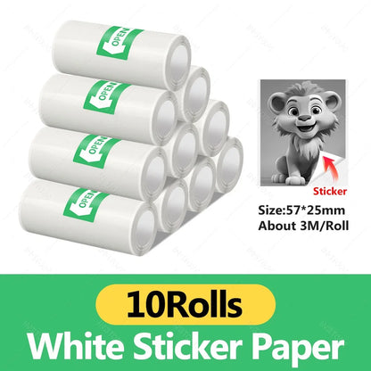 🖨️ 58mm Photo Label Mini Thermal Printer – Φορητός Εκτυπωτής Αυτοκόλλητων & Ετικετών μέσω Bluetooth