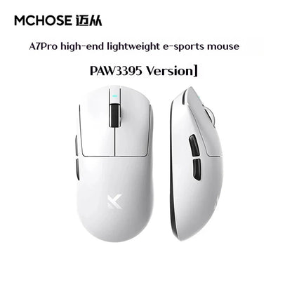🎮🖱️ MCHOSE A7 Ultra Wireless Gaming Mouse – Απόλυτη ακρίβεια στα χέρια σου! Επαγγελματικό gaming με 8K polling rate, PAW3950 sensor και σχεδιασμό για μεγάλα χέρια! 👑🔥