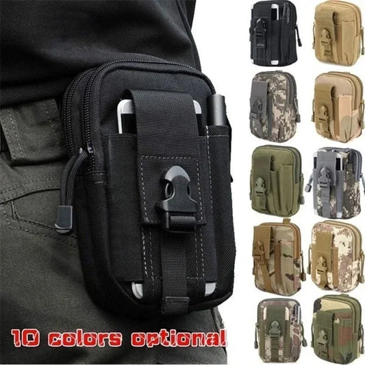 🎒📱 Ανδρική Τσαντάκι Ζώνης – Αδιάβροχο Nylon Molle Pouch με Θήκη Κινητού & Πολυχρηστική Σχεδίαση 🛠️🌲
