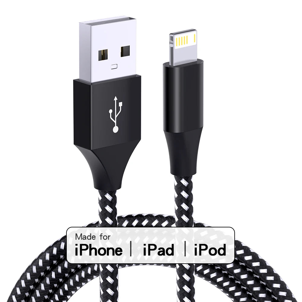 🔌⚡ LAIHONEN MFi USB-A σε Lightning Cable 2.4A 📱⚡