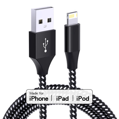 🔌⚡ LAIHONEN MFi USB-A σε Lightning Cable 2.4A 📱⚡