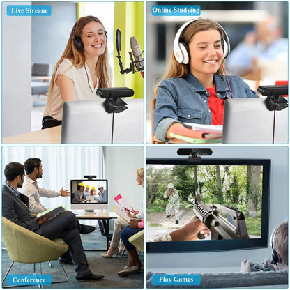 🎥✨ Xiaomi 4K Webcam – Επαγγελματική USB Κάμερα με 2K/1080P & Dual Mic 🎤💻